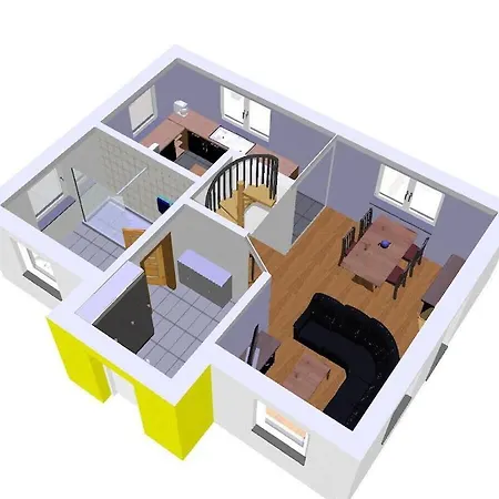 Familienfreundliches Salzhaff-urlaub Holiday home *