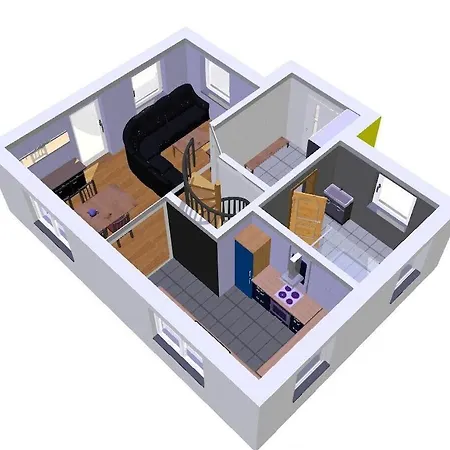 Familienfreundliches Salzhaff-urlaub Holiday home Boiensdorf