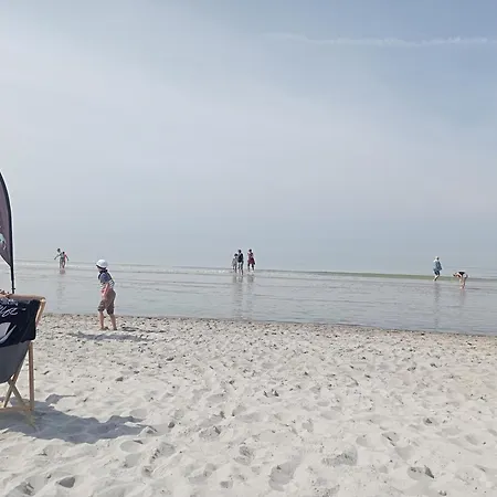 Familienfreundliches Salzhaff-urlaub Feriehus *