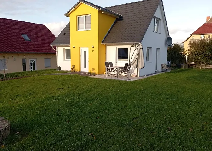 Familienfreundliches Salzhaff-urlaub Prázdninový dům *